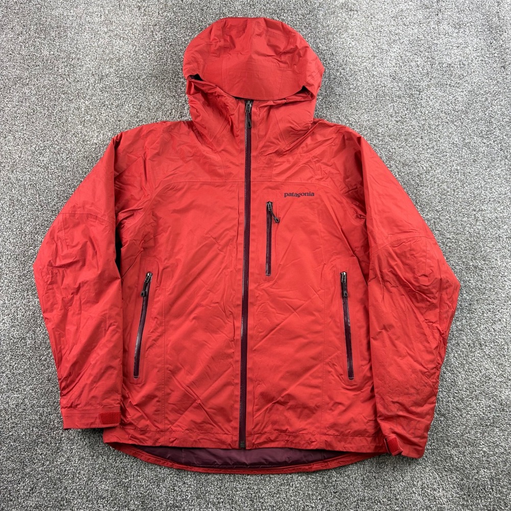 Patagonia Insulated Torrentshell Jacket Women's M Red H2No Shell Hooded 83725